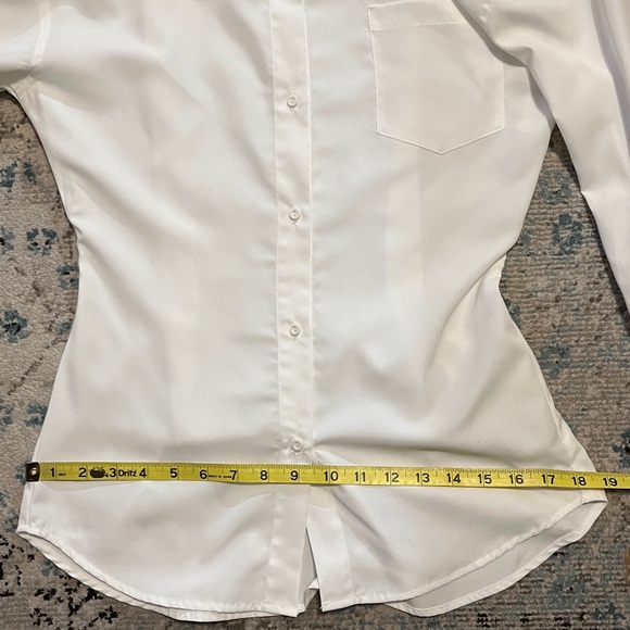 Steve Madden Nadia White Button Down Shirt - Picture 10 of 16